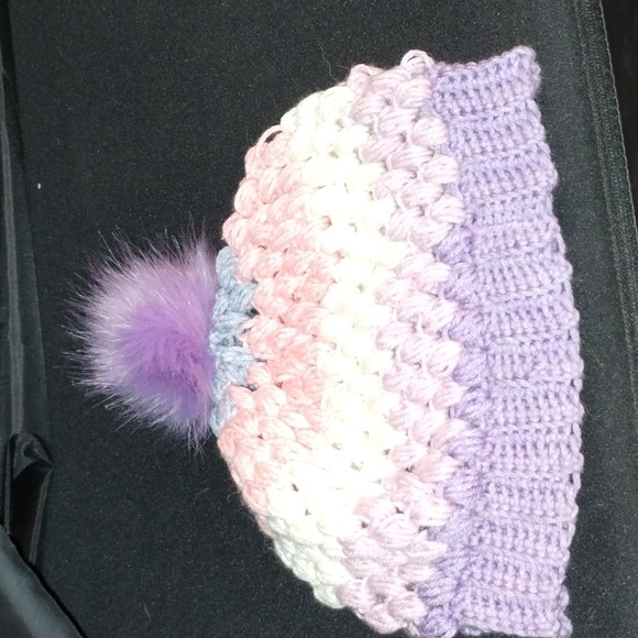 Homemade crochet Slouchy Beanie - Picture 2 of 3